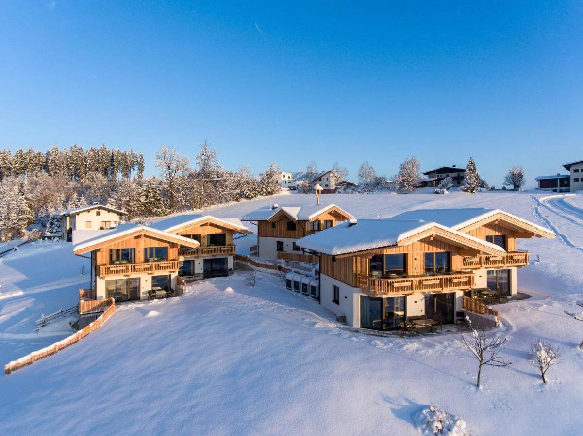 Chalets Weitblick Mariasteinerhof Exteriör bild